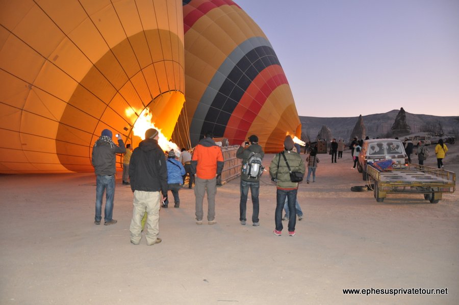 Tour de Capadocia con globo de aire caliente